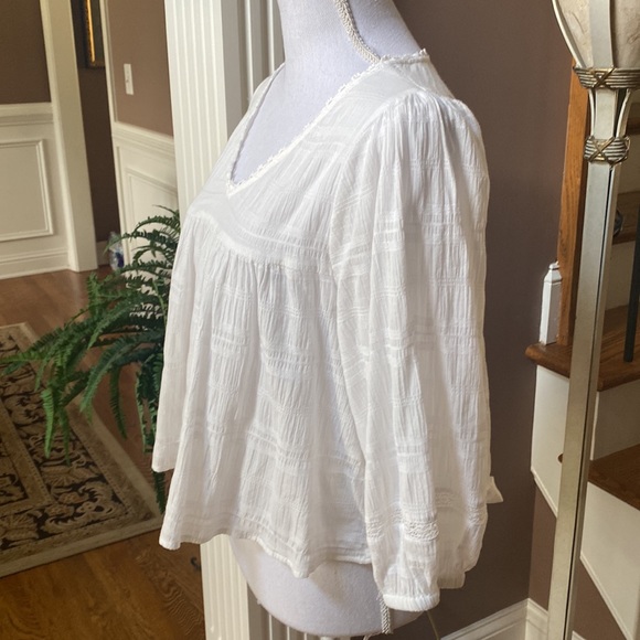 BB Dakota off white cotton top size Small - Picture 2 of 7